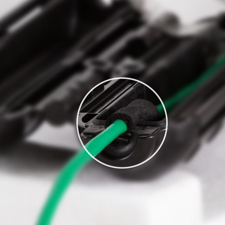 Produktbild LogiLink Schutzbox für Kabelverbindungen und Verlängerungen, IP54, schwarz (Netzwerk Kupplung)