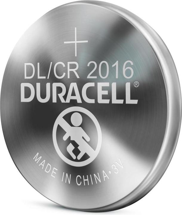 Produktbild Duracell Knopfzellen (1 Stk., CR2016, 72 mAh)