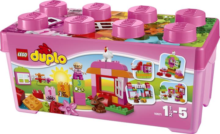 Image du produit LEGO DUPLO Grande boîte à pierres fille (10571)