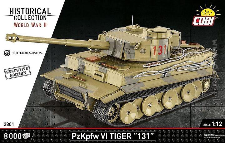Actual product image Cobi Panzerkampfwagen VI Tiger 131 - Executive Edition