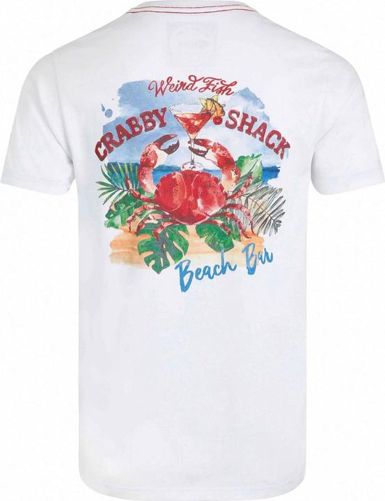Immagine prodotto Weird Fish Crabby Shack Maglietta Stampa posteriore Uomo (4XL)