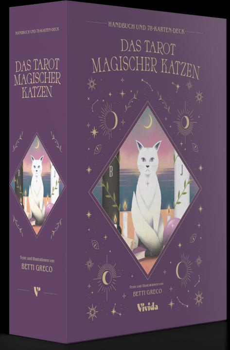 Produktbild Das Tarot magischer Katzen (VIVIDA) (Deutsch, Sabine Werner, Betti Greco, 2024)