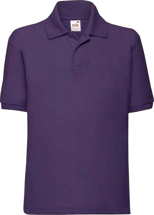 Produktbild Fruit of the Loom PolyBaumwolle Pique Polo Shirt (164)
