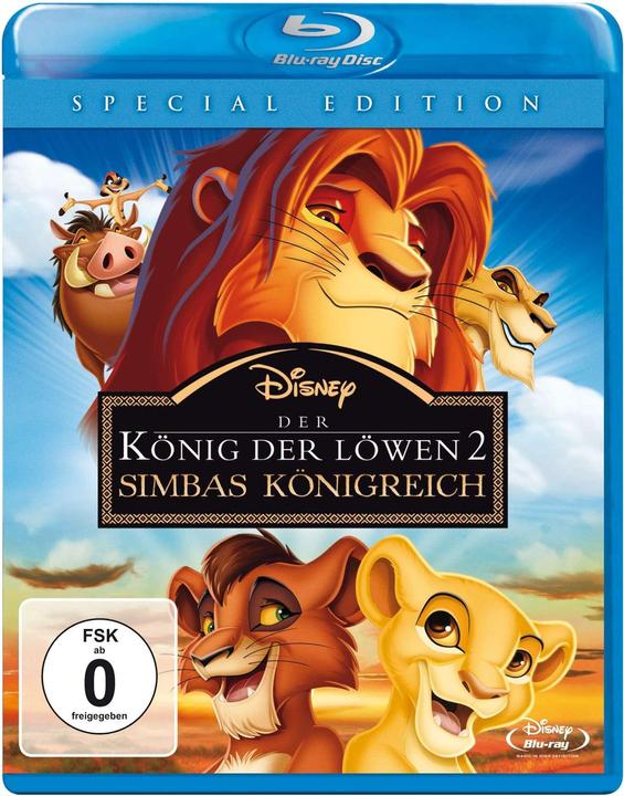 Produktbild Der König der Löwen 2 Simbas Königreich (Blu-ray, 1998, Deutsch, Türkisch, Italienisch, Englisch)
