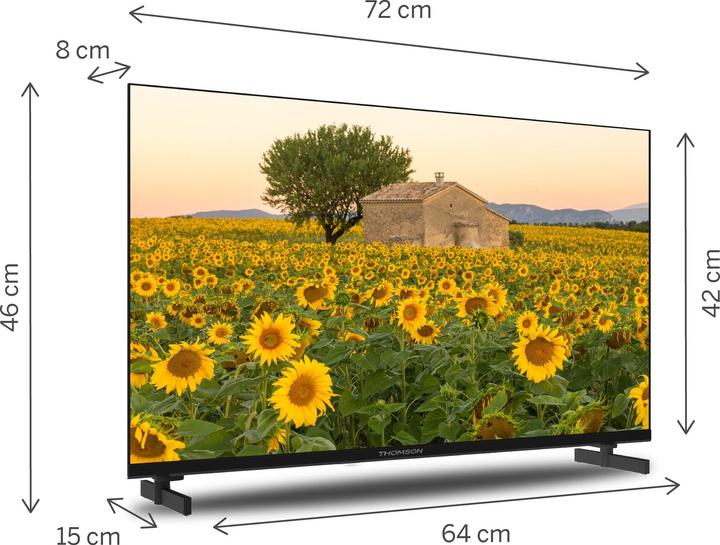 Actual product image Thomson 32HA2S13 32' Frame Less Led Tv (32", LED, WXGA)