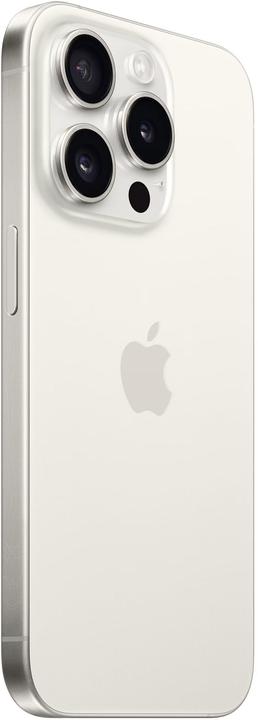 Image du produit Apple iPhone 15 Pro (512 Go, Titane blanc, 6.10", SIM + eSIM, 48 Mpx, 5G)