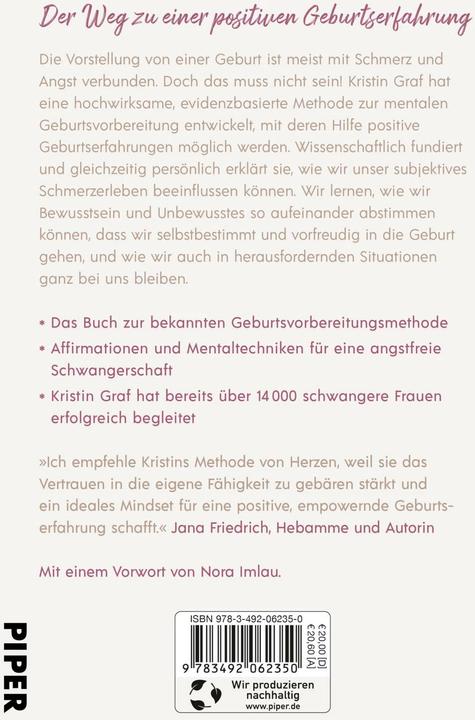 Produktbild Die Friedliche Geburt (Deutsch, Kristin Graf, 2022)
