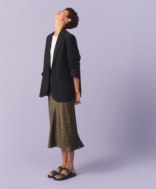 Produktbild La Redoute Collections Signature-Lederpantoletten mit zwei Schnallen (42)