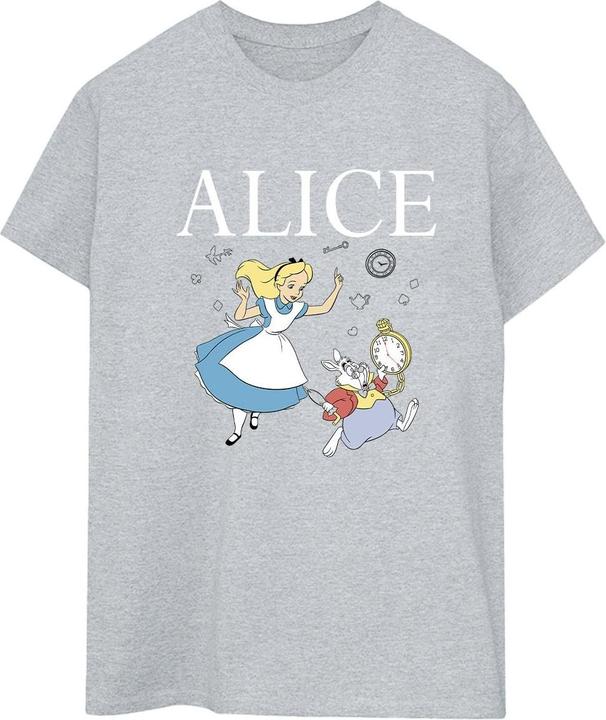 Produktbild Disney Alice In Wonderland Follow The Rabbit TShirt (4XL)