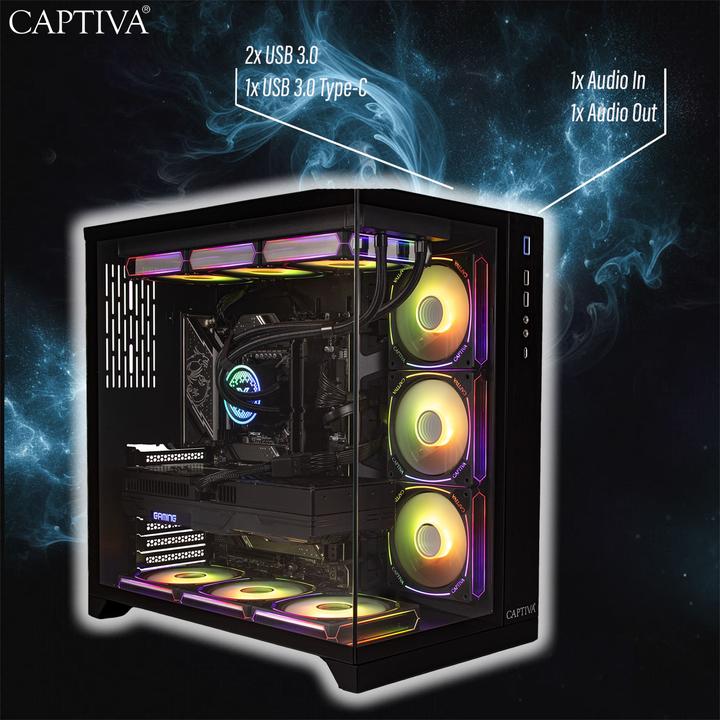 Image du produit Captiva 93153 (Intel Core i7, 16 Go, GeForce RTX 5060 Ti)