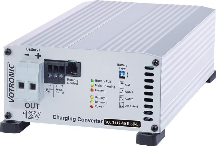 Produktbild Votronic 3315 VCC 2412-45 IUoU-Li 45A B2B Ladegerät (12V, 24V, 45 A)