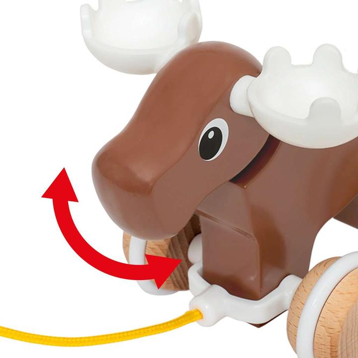 Actual product image Brio Pull-along moose