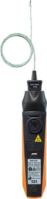 Produktbild Testo Temperaturfühler 20 bis +50 °C mit Bluetooth® Anbindung an phones, flexiblem Fühler