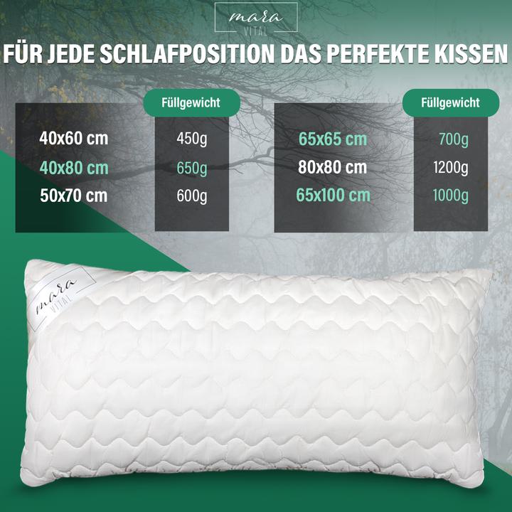 Produktbild Mara Vital Hanfkissen (65 x 65 cm)