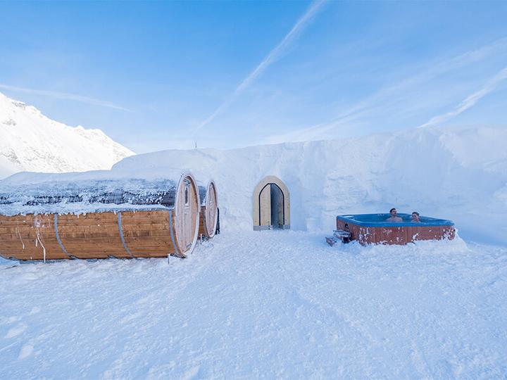 Produktbild Smartbox Iglu-Tour, Schneeschuhwanderung und Gourmet-Fondue in Davos (2 Pers.)
