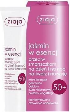 Actual product image Ziaja Jasmine 50+ Anti-Wrinkle Essence On Day And Night 30Ml (30 ml)