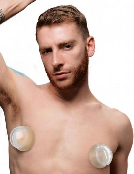 Actual product image Master Series Clear Plungers Silicone Nipple Suckers