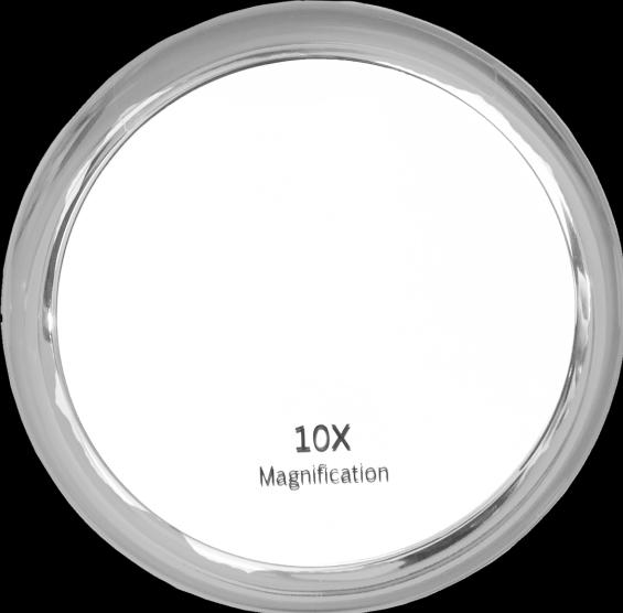 Specchio a ventosa (Ø 10 cm)