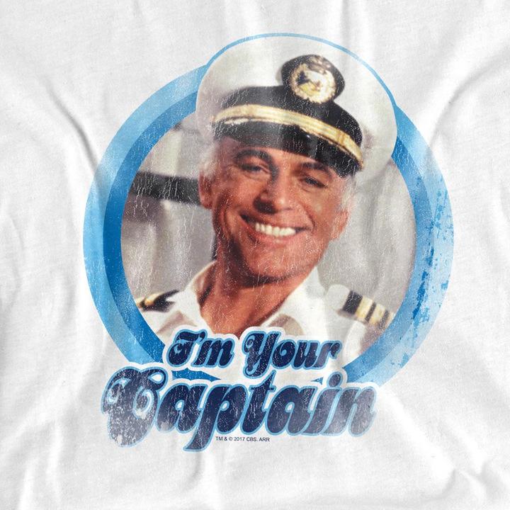 Immagine prodotto The Love Boat I'm Your Captain Maglietta Uomo (4XL)