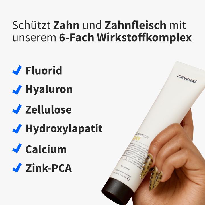 Image du produit Zahnheld Toothpaste day & night fluoride paste (150 ml)