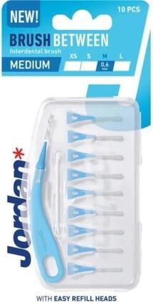 Jordan Brush Between Interdental Brushes M 10Pcs. (10 x)
