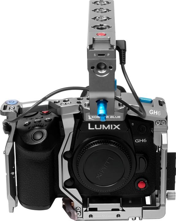 Image du produit Kondor Blue Panasonic LUMIX GH6 Cage avec poignée supérieure (Gris Espace) (Cage)