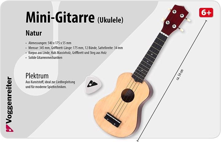 Produktbild VOGGENREITENUkuleleNATUR (Deutsch, Englisch, Slowenisch, Italienisch, Französisch, Spanisch, Polnisch, Tschechisch)