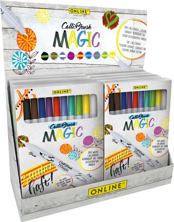 Produktbild Online CALLI BRUSH PENS - Faserschreiber (Mehrfarbig)