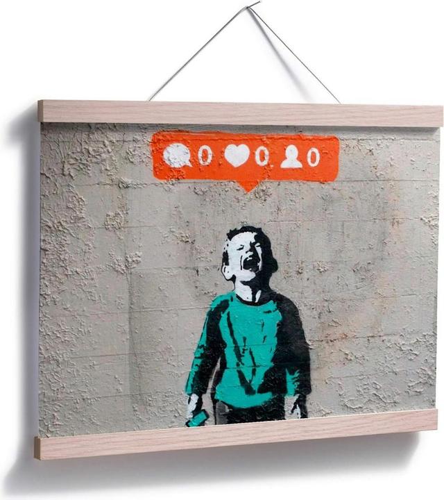 Immagine prodotto Trenddeko Non piaccio a nessuno (40 x 30 cm)