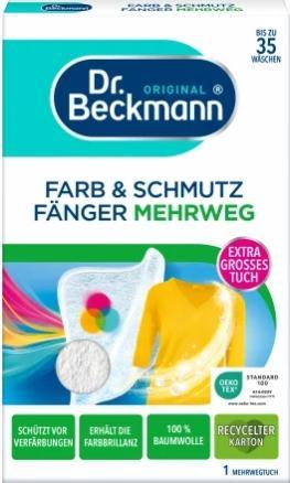 Dr. Beckmann Farb- und Schmutz Fänger (1 Waschgänge, Waschtücher)