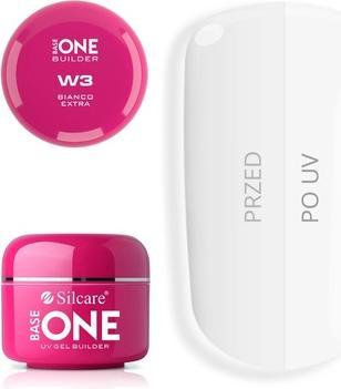 NoName Silcareuv Base One Bianco W3 Extra Nail Gel 5g
