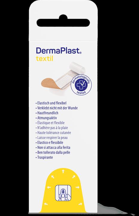 Actual product image DermaPlast Textile plaster (15 x)