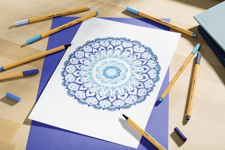 Produktbild STABILO point 88 Fineliner (Mehrfarbig, 20 x)