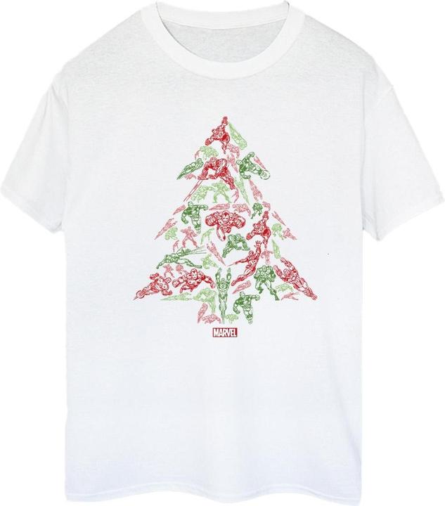 Avengers Christmas Tree TShirt (S)