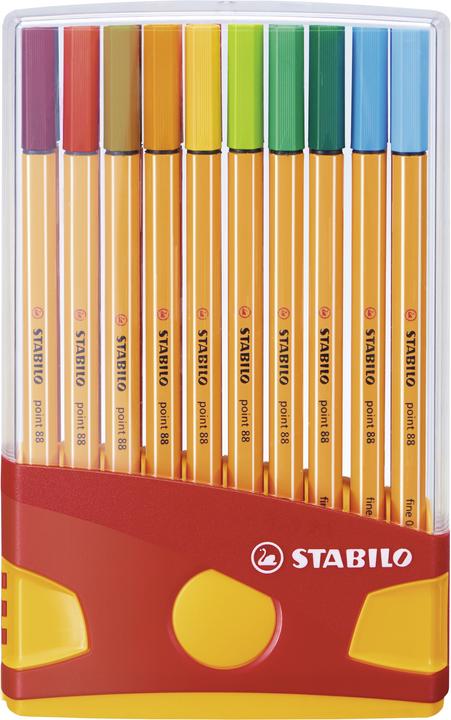 Produktbild STABILO point 88 Fineliner (Mehrfarbig, 20 x)