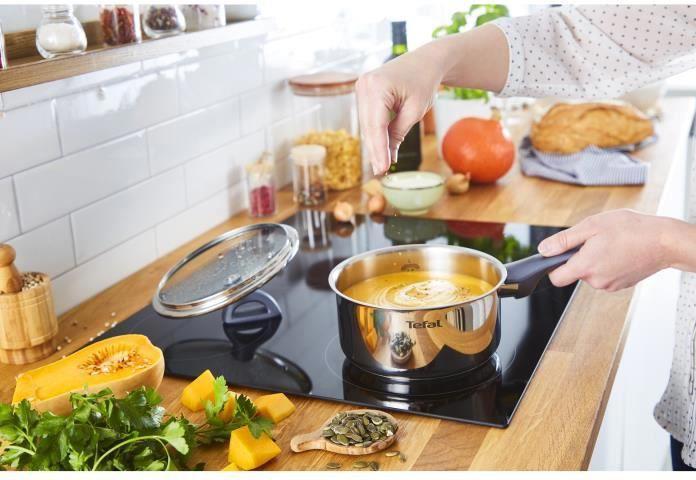 Actual product image Tefal Daily Cook pan and pot set (11 pieces) (32.50 cm, Pot, Stainless steel)