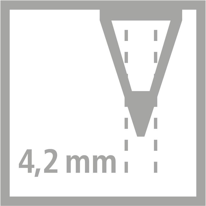 Produktbild STABILO EASYcolors ergonomischer Buntstift für Linkshänder (Mehrfarbig, 6 x)