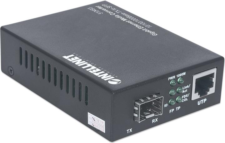 Actual product image Intellinet 10/100/1000Base-TX to SFP slot SFP (Media converter)