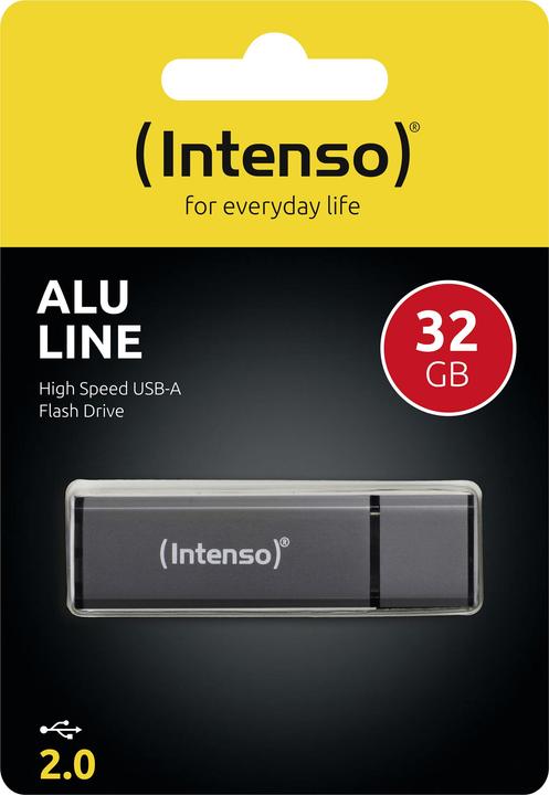 Actual product image Intenso Alu Line (32 GB, USB-A)