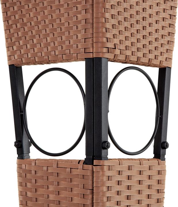 Actual product image tectake Gazebo Mona 3x4m rattan (400 cm, 300 cm)