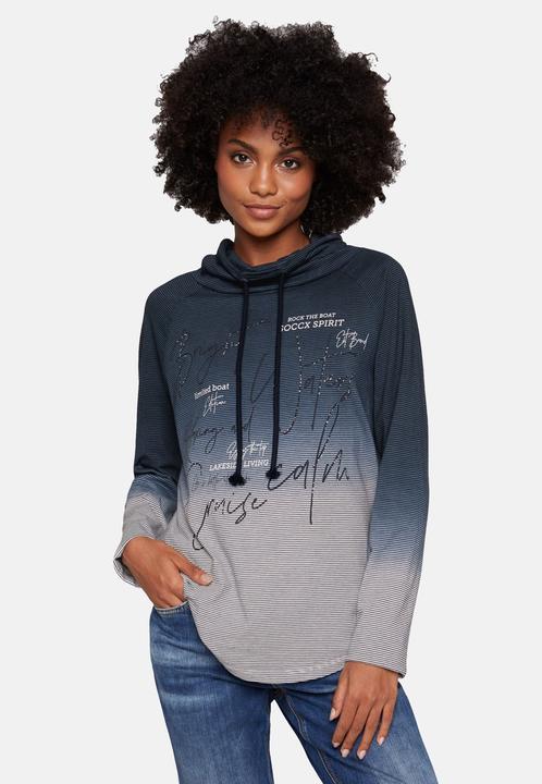 Actual product image Soccx Longsleeve ROCK THE BOAT Langarmshirt mit Kapuze (XS)