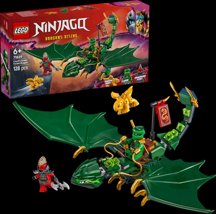 Image du produit LEGO Lloyds grüner Walddrache (71829, LEGO Ninjago)