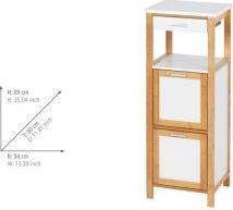 Actual product image Wenko Finja (34 x 30 x 89 cm)