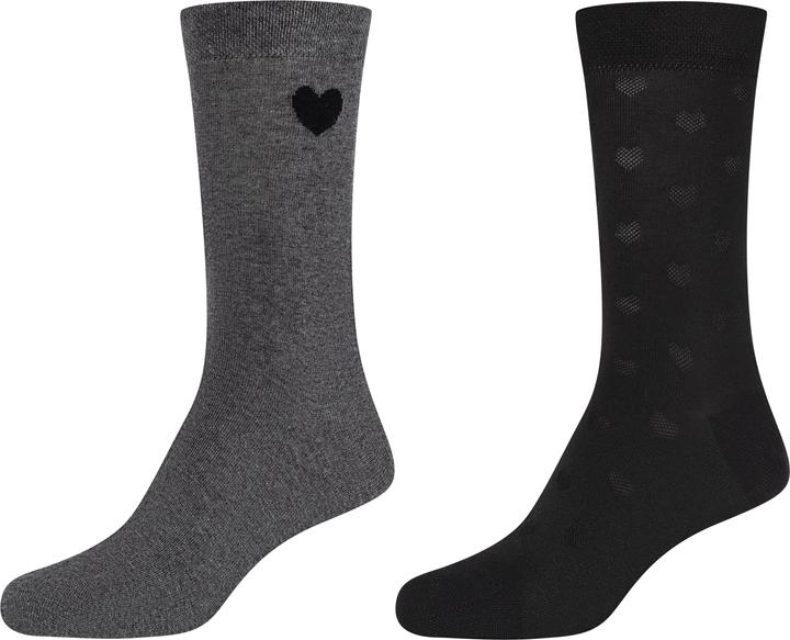Produktbild Camano Ca-Soft Hearts Socks (2er Pack, 39 - 42)