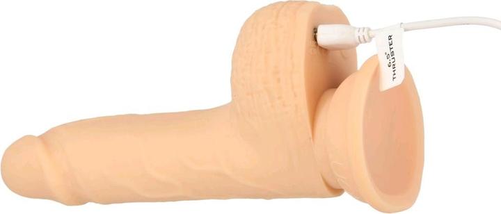 Actual product image Naked Addiction Thrusting Dong with Remote 16.5 cm Vanilla