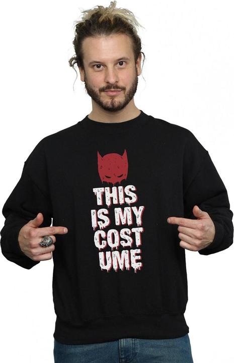 Image du produit Mens Batman This Is My Costume Cotton Sweatshirt (M)