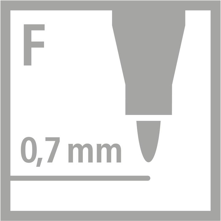 Actual product image STABILO OHPen universal foil pen permanent (Black, 0.70 mm, 1 x)