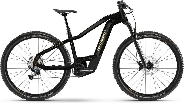 Haibike ALLTRACK 10 MTB Hardtail - Gloss Black Metallic Tan