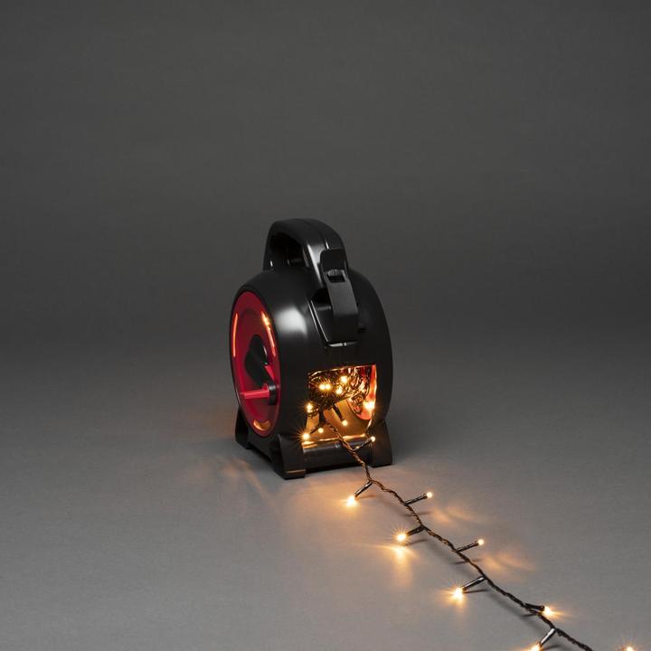 Produktbild Konstsmide 3831-107 Micro LED Lichterkette mit Kabelaufroller (20.43 m)
