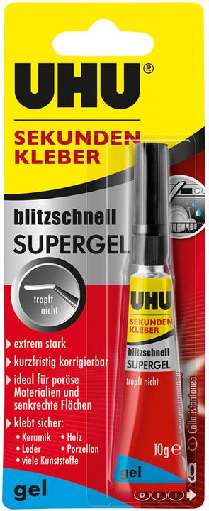 Produktbild UHU SK.blitzsch.Gel 10gTube BL (20 g)